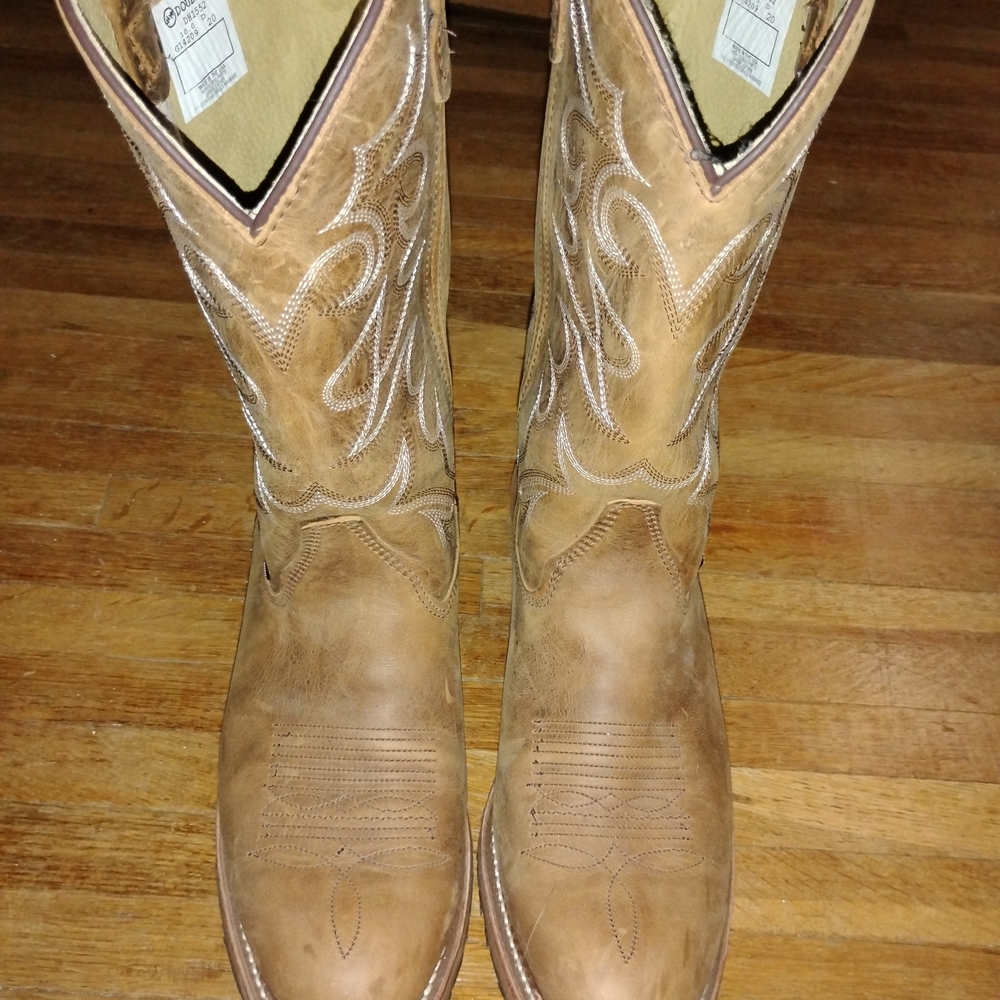 Men's Tan Cowboy Boots